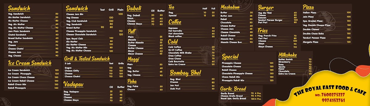 Royal fast food & cafe sandwich & pizza - 1