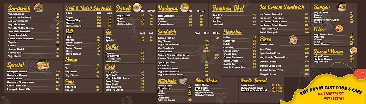 Royal fast food & cafe sandwich & pizza - 2