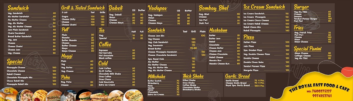 Royal fast food & cafe sandwich & pizza - 3