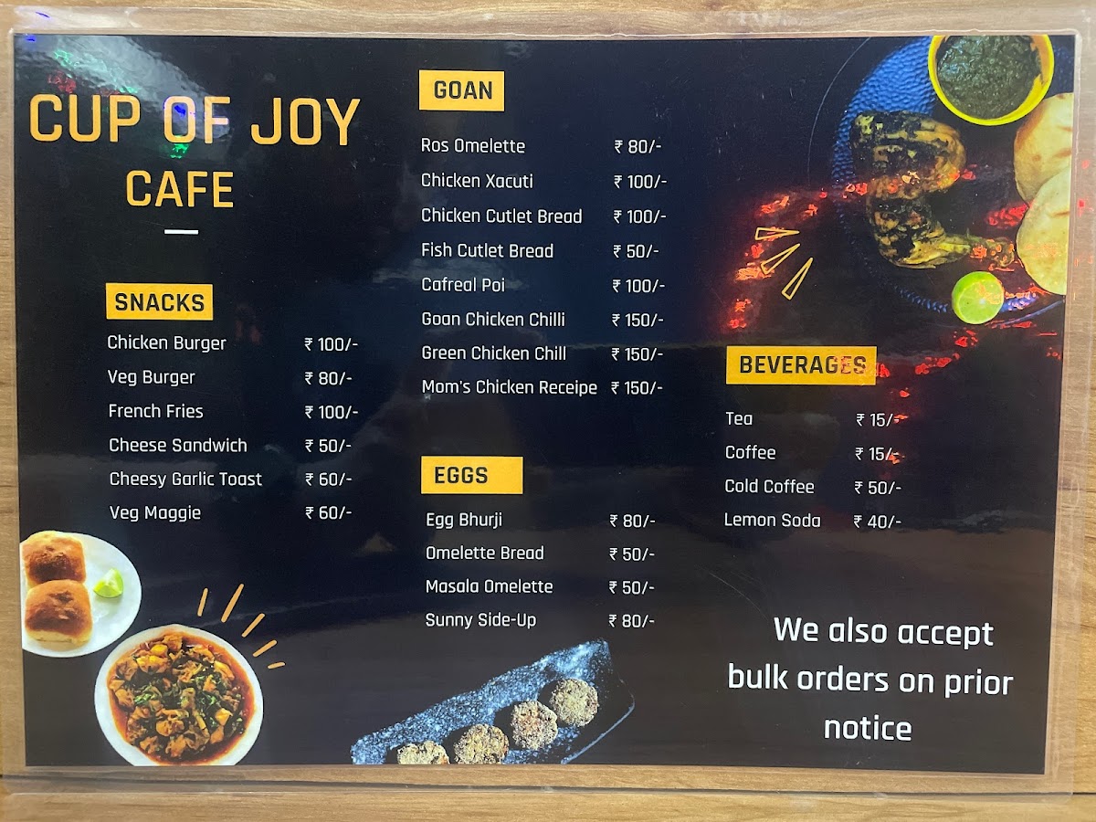 Cafe Cup Of Joy - Best Goan Cafe - 1