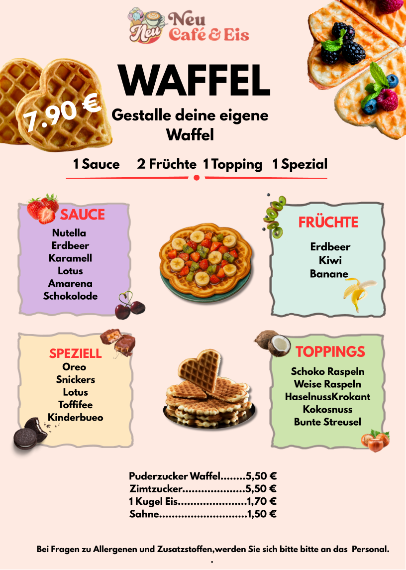 NEU Café & Eis , Frühstück - 1