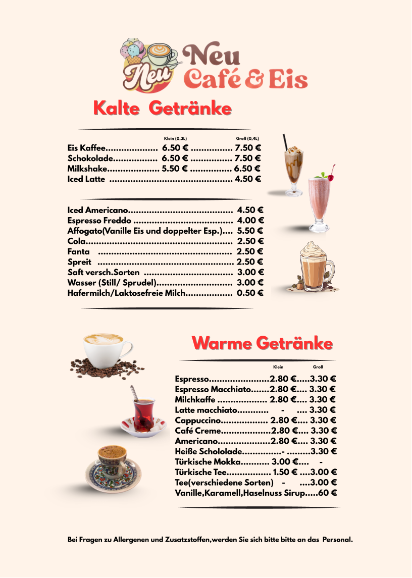 NEU Café & Eis , Frühstück - 3