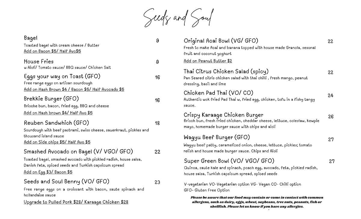 Seeds and Soul Coffee - 1