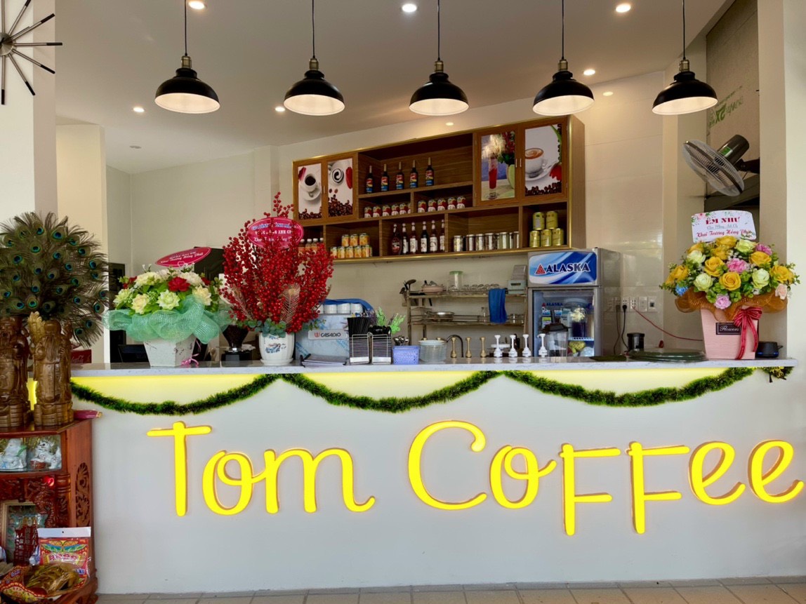 TOM COFFEE | CÀ PHÊ NGON GẦN ĐÂY | QUÁN CÀ PHÊ BẾN CÁT