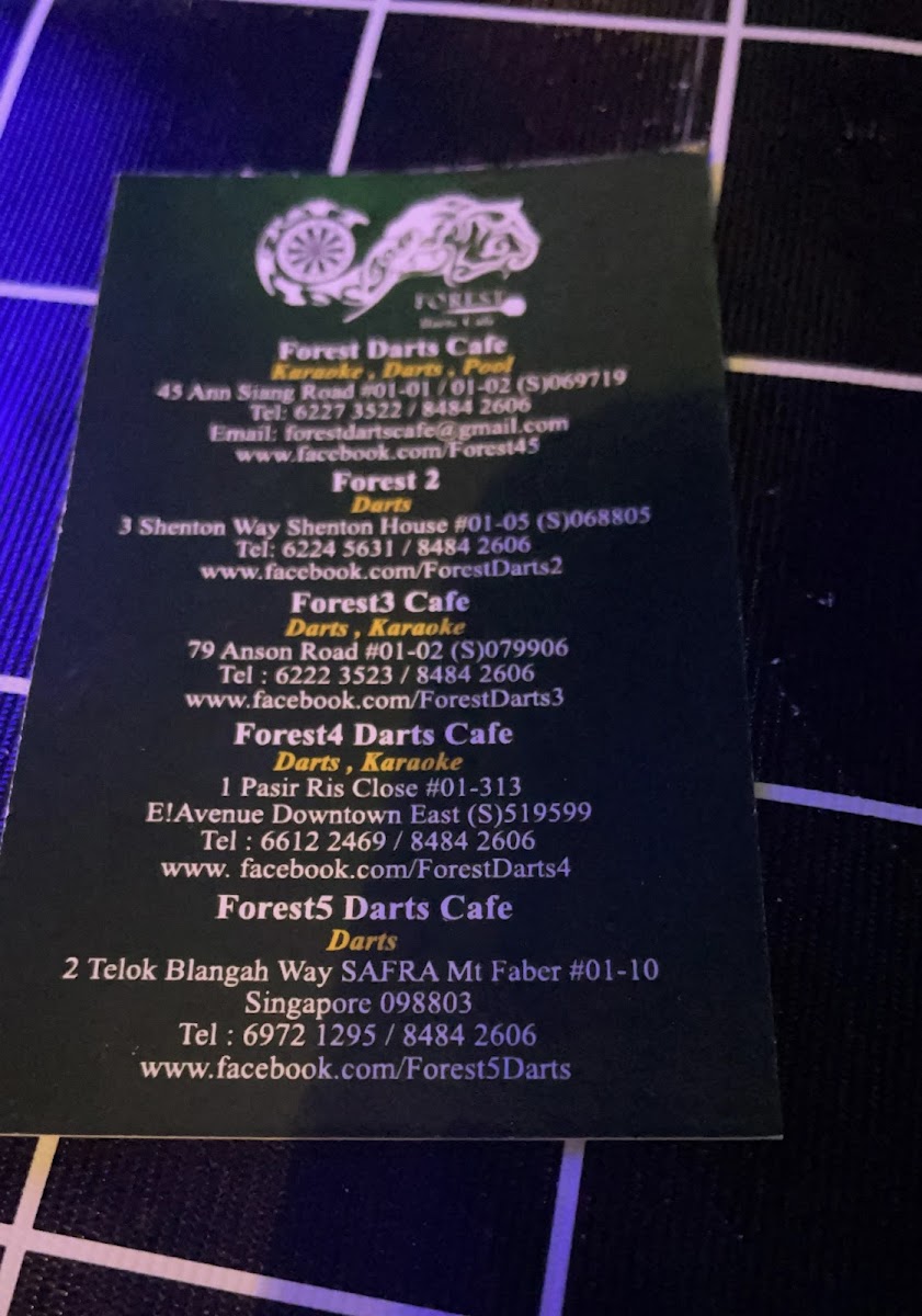 Forest Darts Cafe - 1