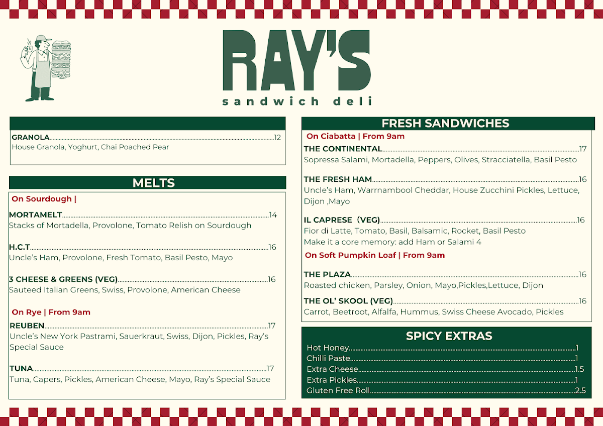 Ray's Sandwich Deli - 1
