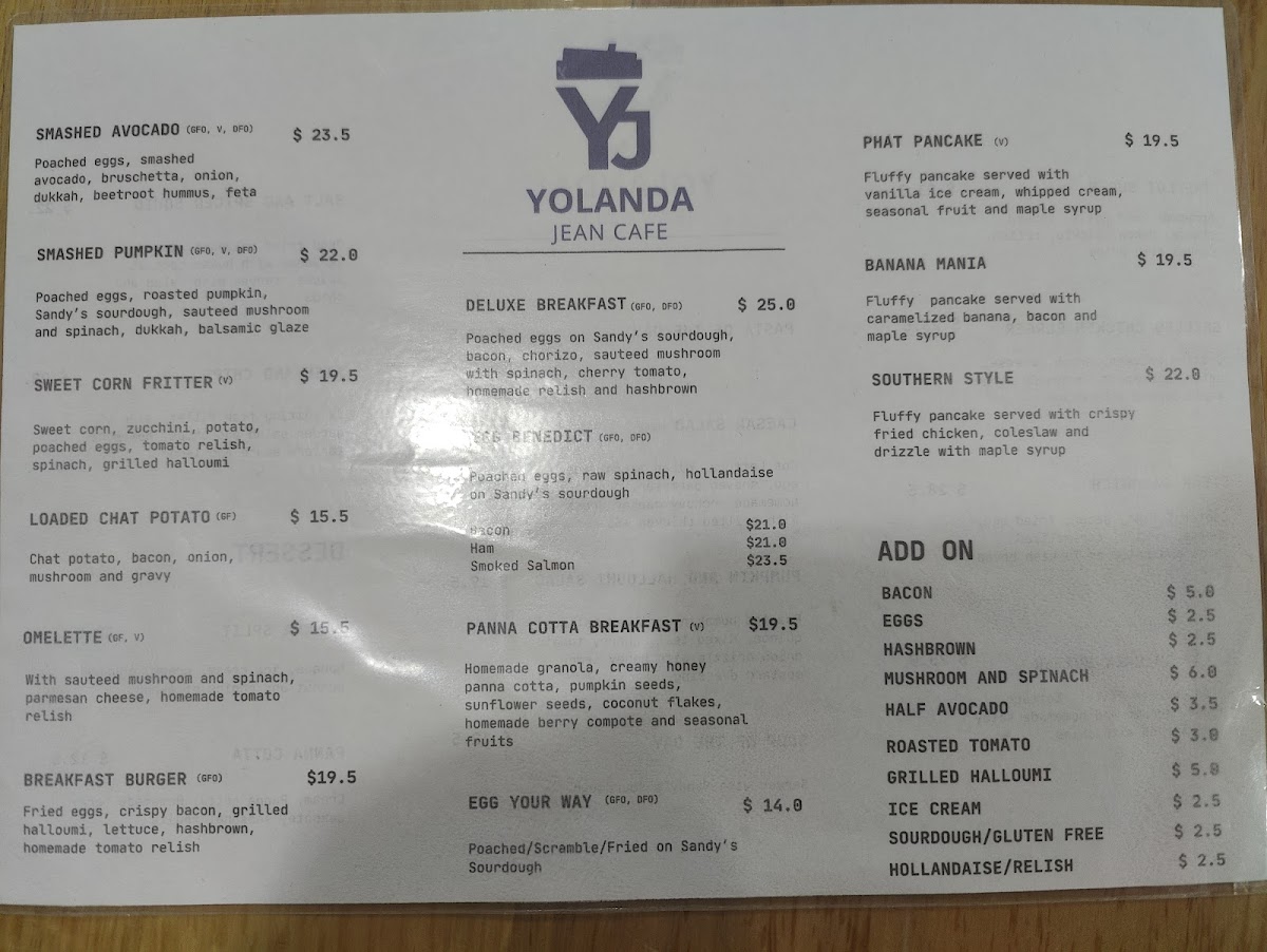 Yolanda Jean cafe - 1