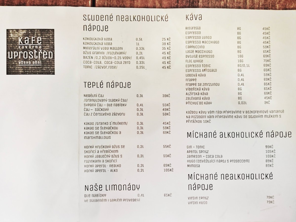 Kafe uprostřed - 2
