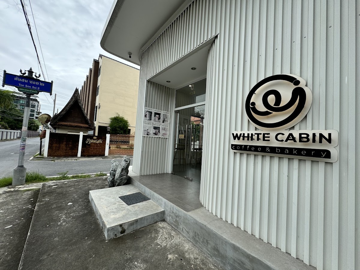 White cabin cafe