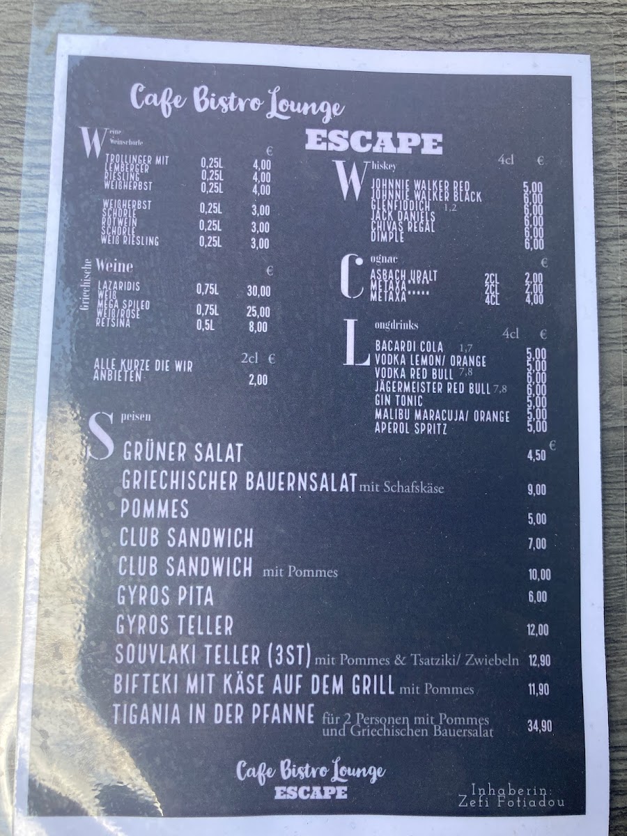 Escape - Cafe Bistro Lounge - 2