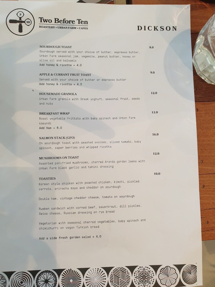 Two Before Ten Dickson - 1