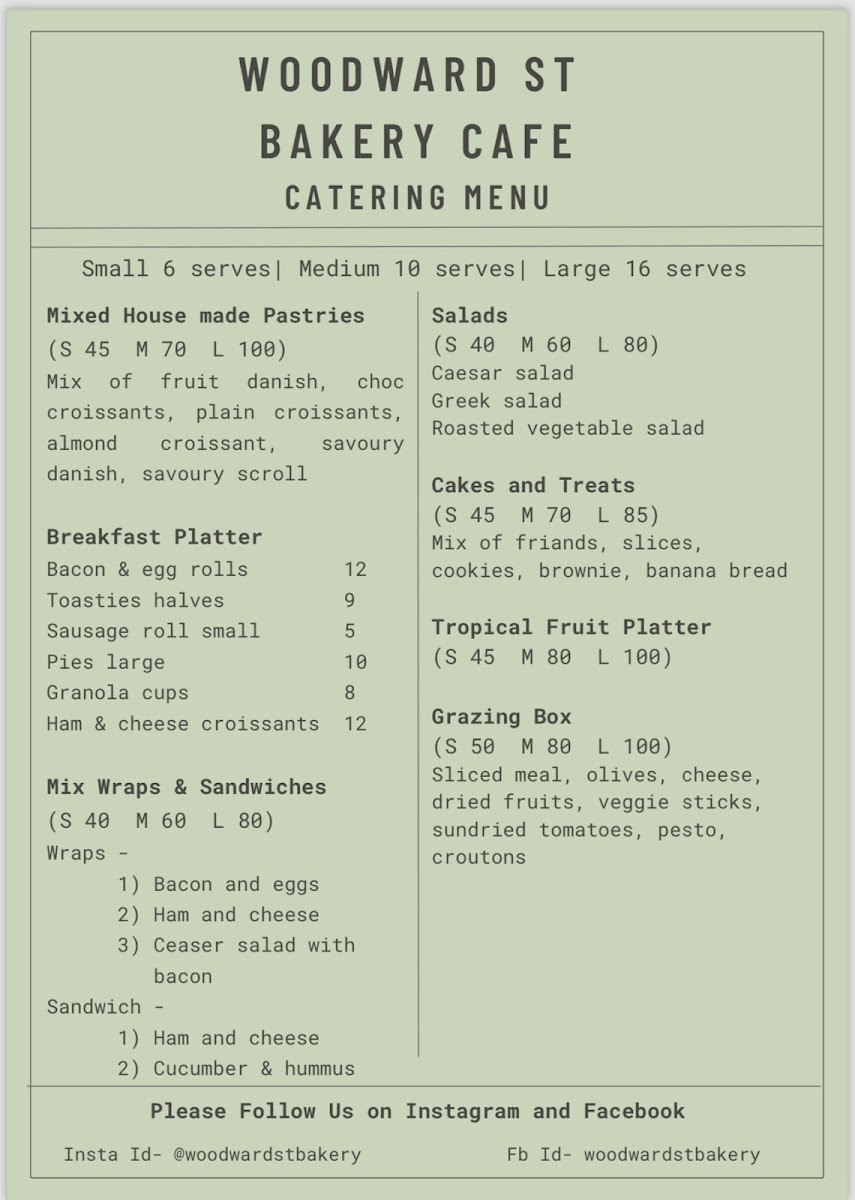 Woodward St Bakery Cafe - 1