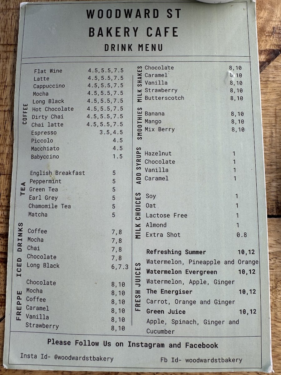 Woodward St Bakery Cafe - 8