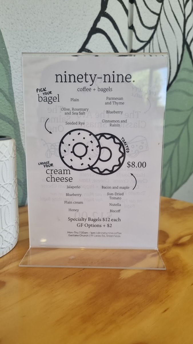 Ninety-Nine Coffee Bagels - 5
