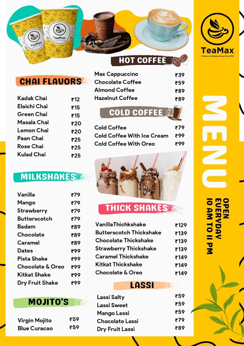 TeaMax Cafe Shaikh sarai New Delhi - 1