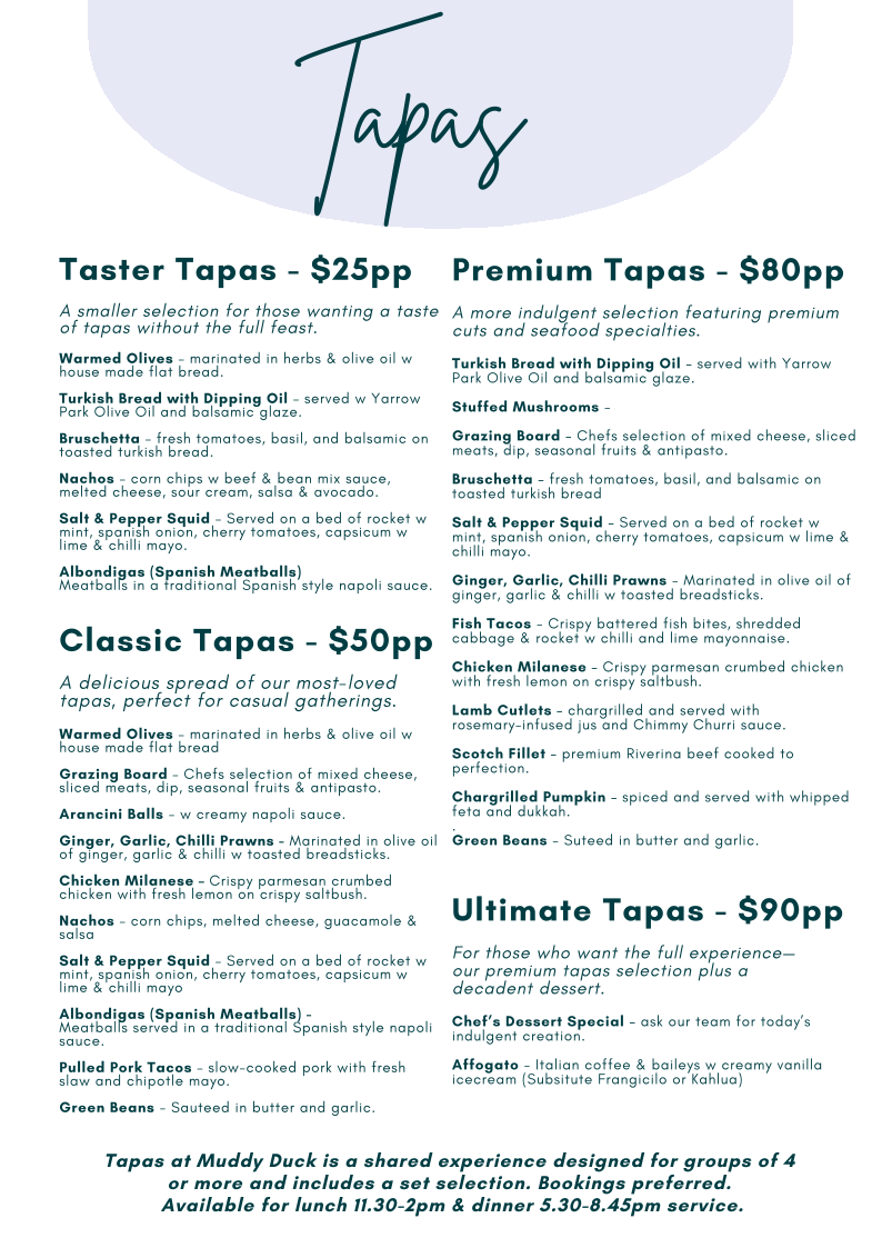Muddy Duck Tapas & Events - 6