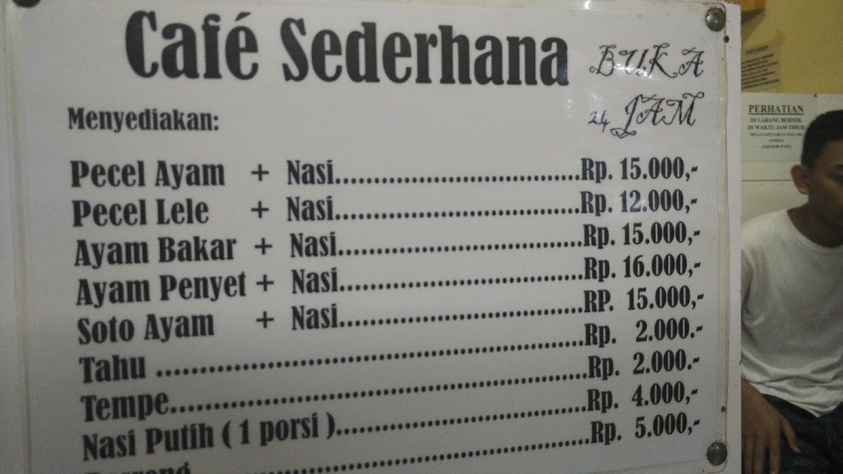 Cafe Sederhana - 3