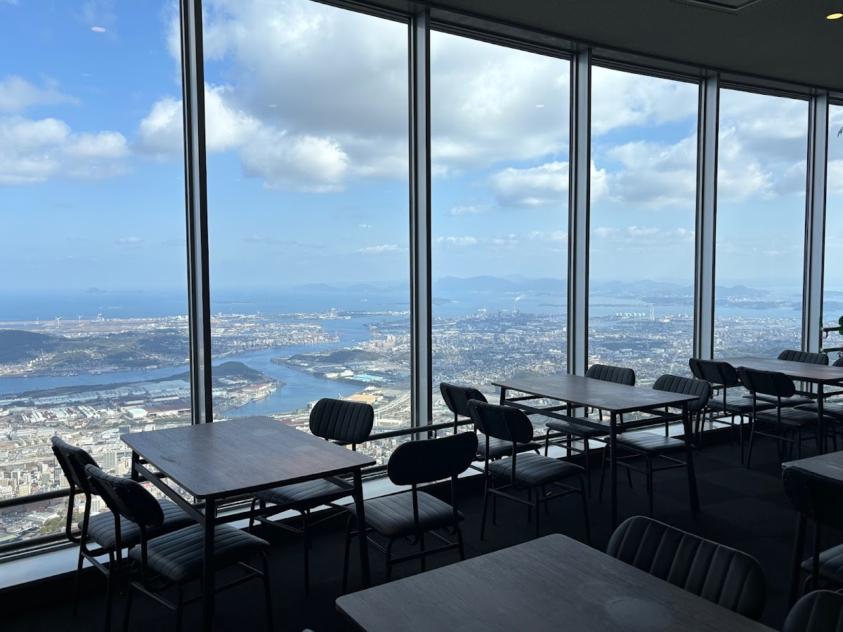 Observation deck cafe Ten Kyū. - 4