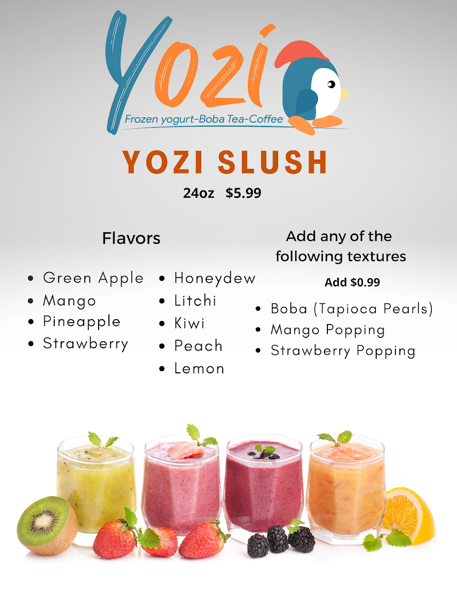 YOZI CAFE, Frozen Yogurt, Boba Tea and Smoothies - 3