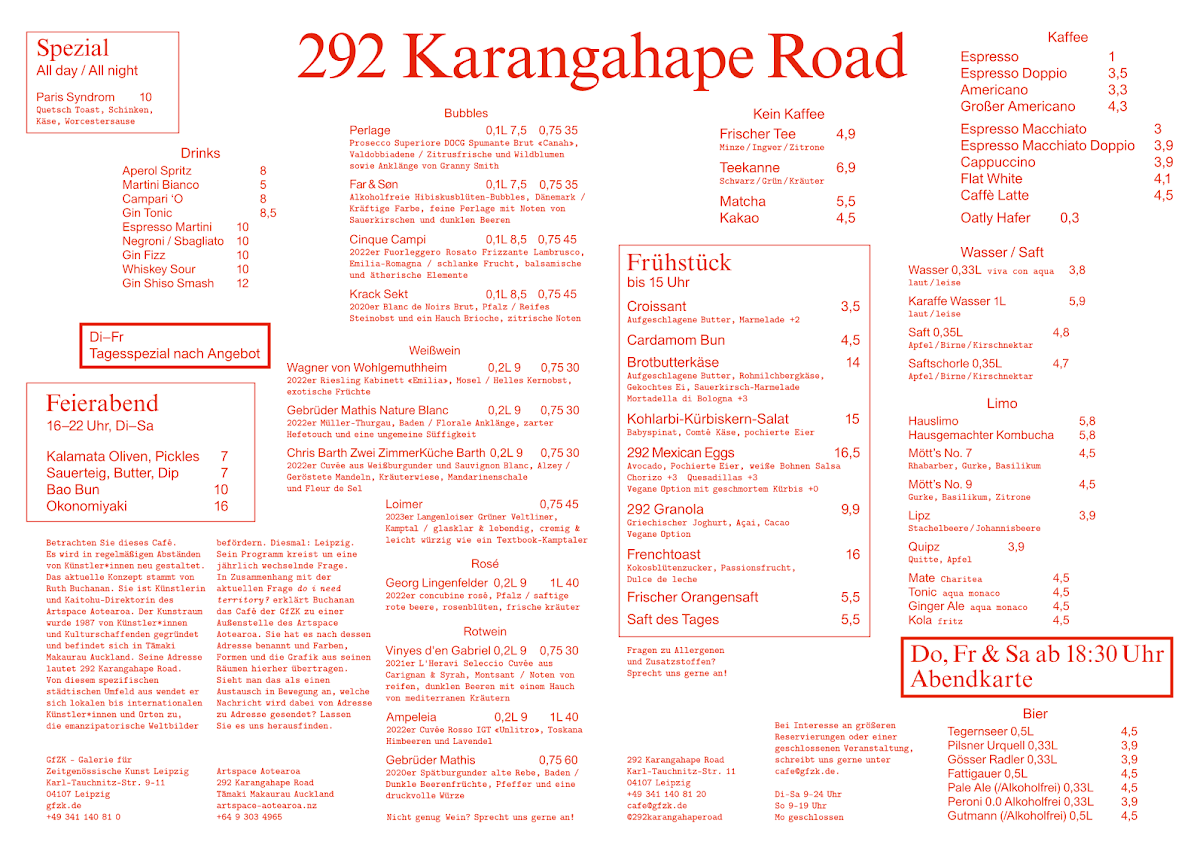 Cafe & Restaurant 292 Karangahape Road - 1