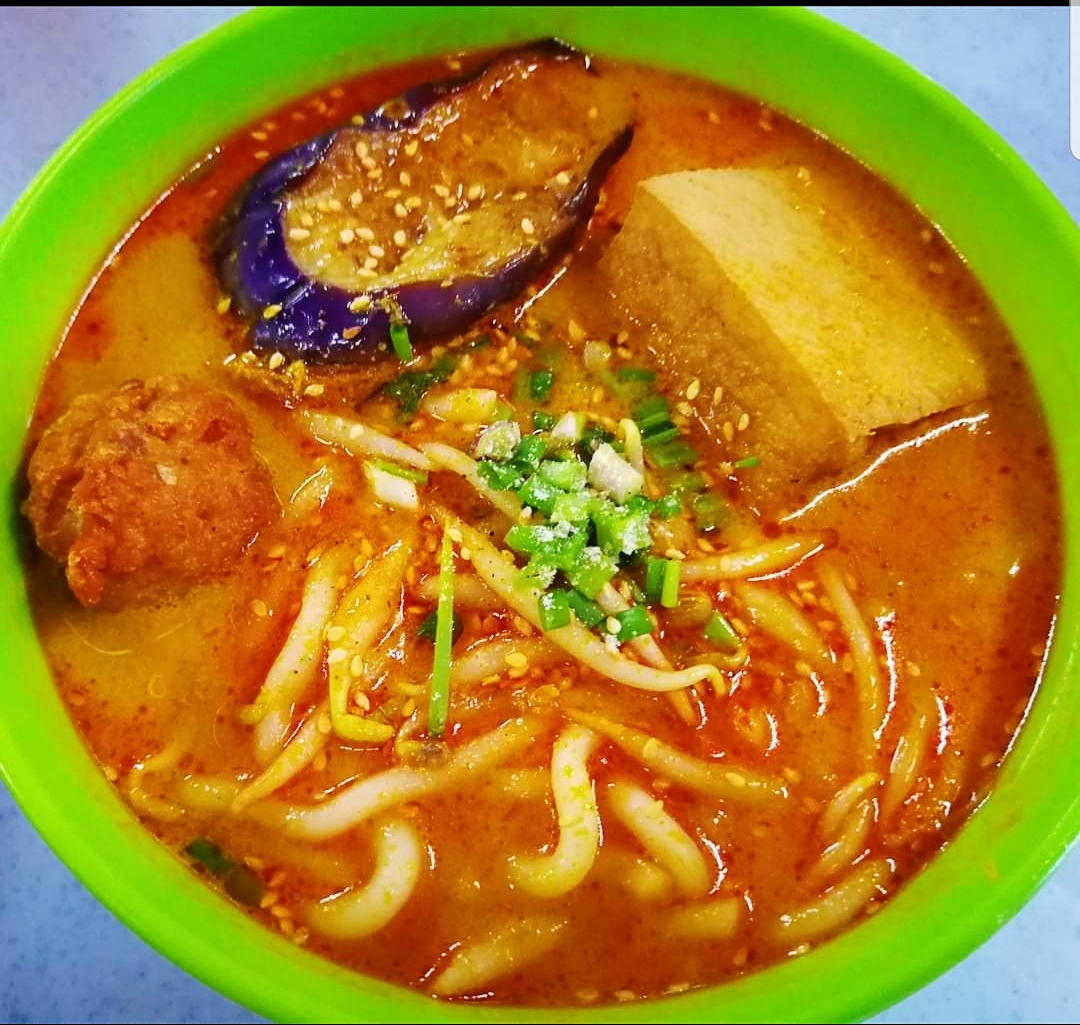 Kafe Ez 988 @ 霹雳州务边区新咖啡山著名财记濑粉 3代传统手工赖粉 咖喱 叻沙 清汤 酿料 Mi Asam Laksa Kari Sup Cafe - 4