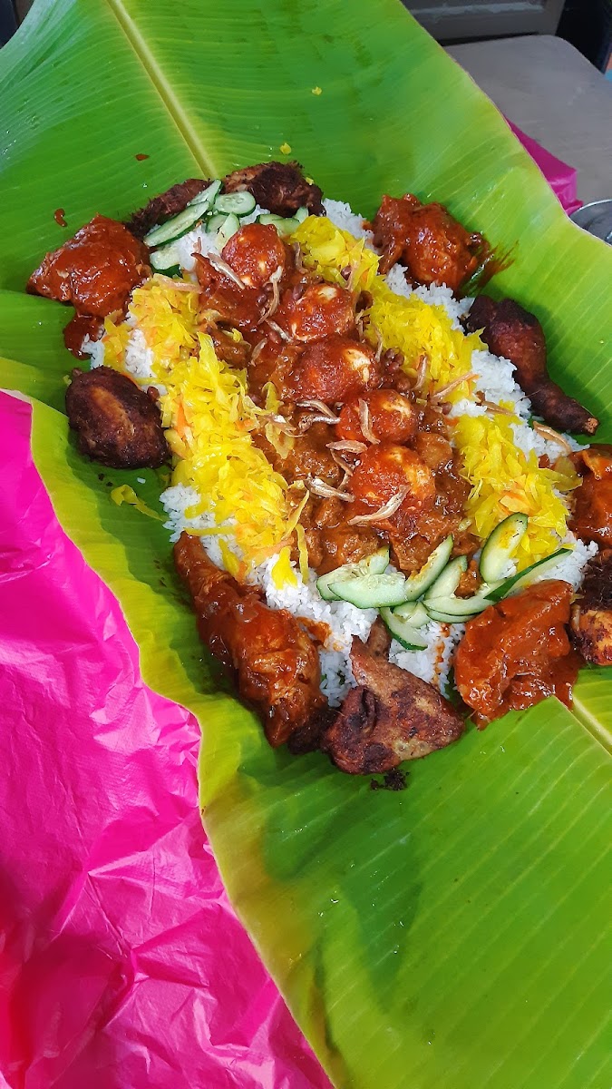 Kafe Ez 988 @ 霹雳州务边区新咖啡山著名财记濑粉 3代传统手工赖粉 咖喱 叻沙 清汤 酿料 Mi Asam Laksa Kari Sup Cafe - 7