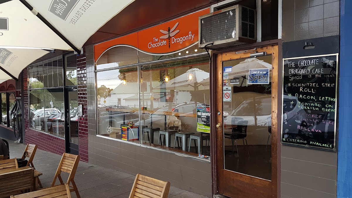 The chocolate dragonfly cafe