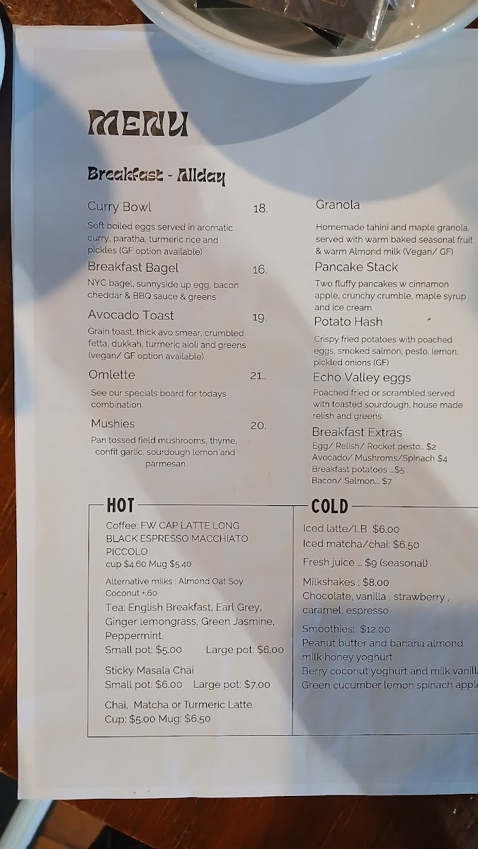 Hope Street Cafe - 1