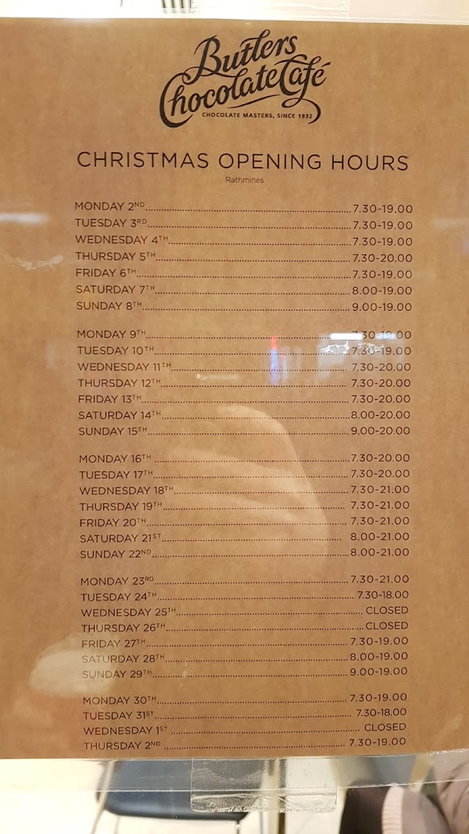 Butlers Chocolate Cafe - 5