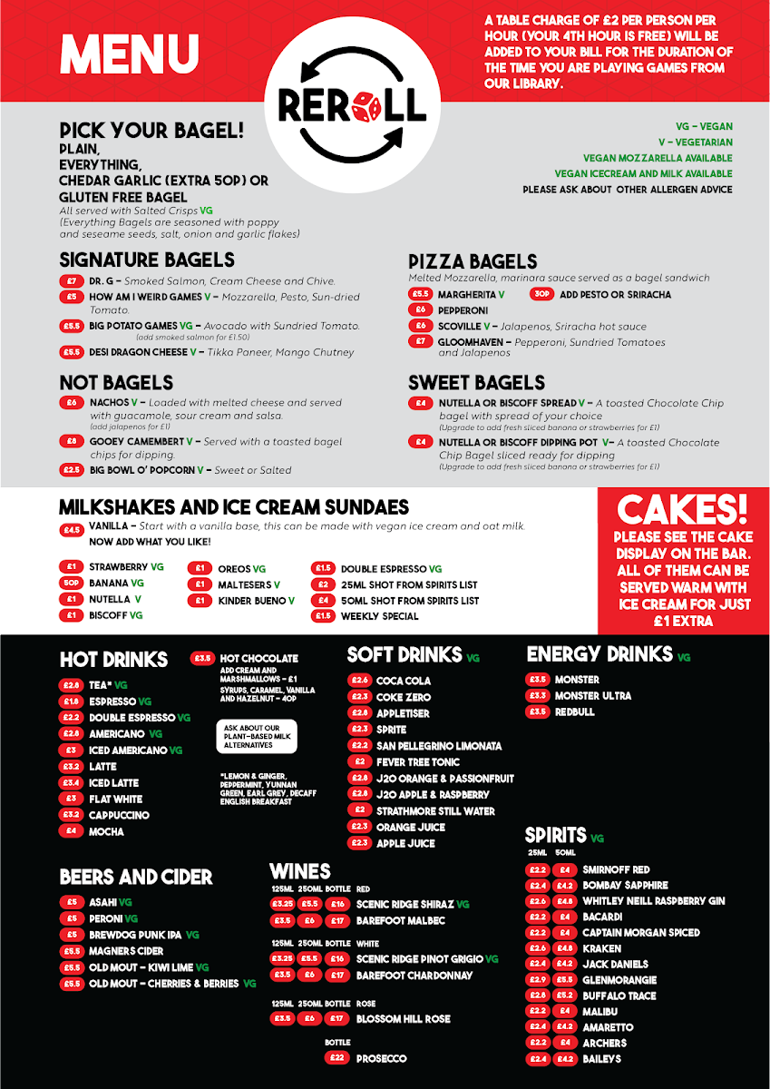 ReRoll Board Game Cafe - 2