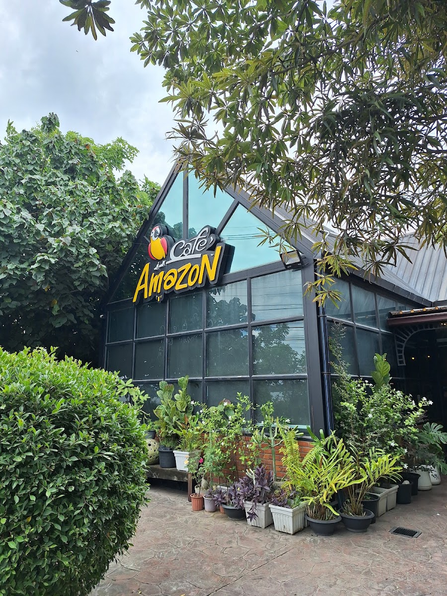 Café Amazon Glass House บึงหนองโคตร