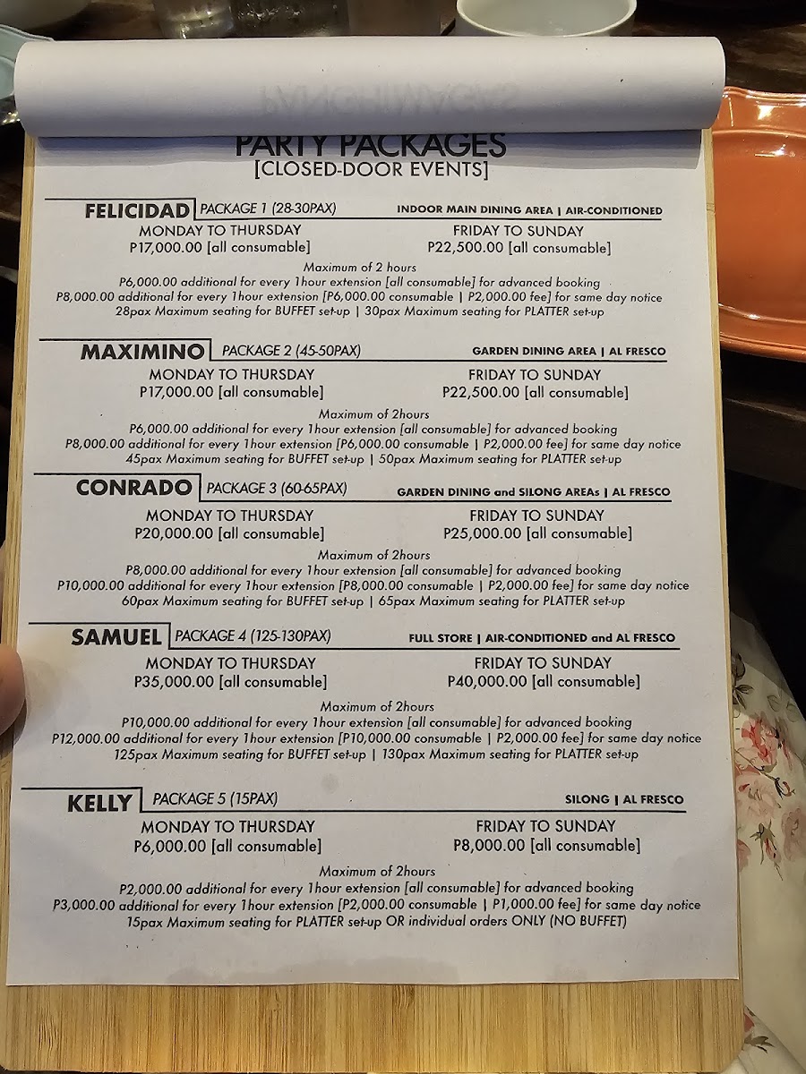 Kamalig Garden Cafe - 1