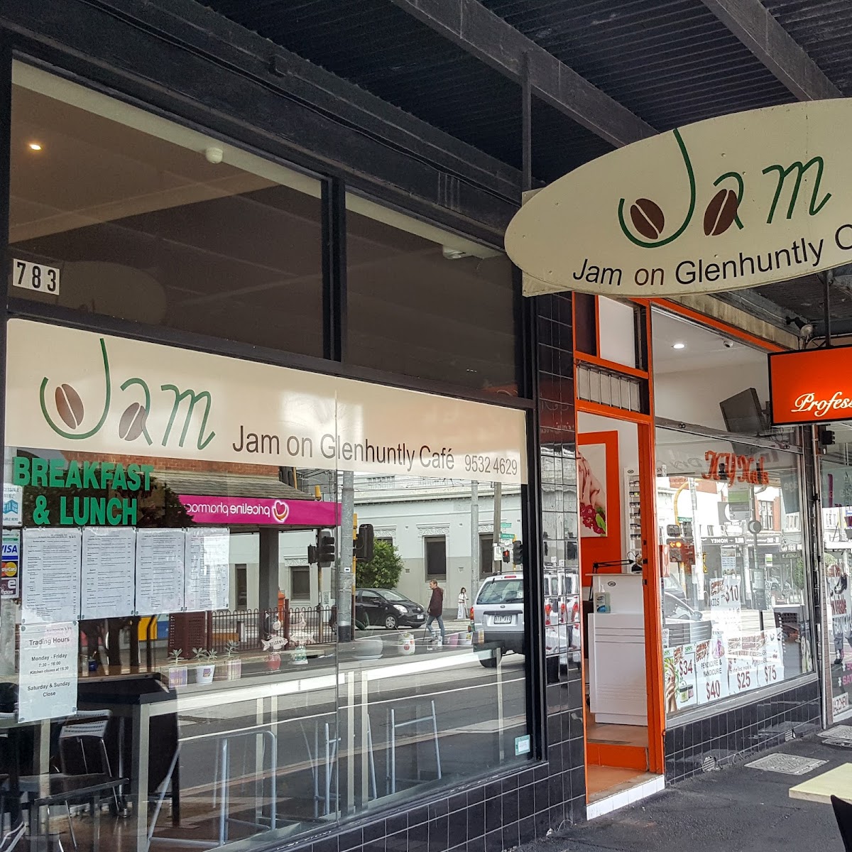 Jam on Glenhuntly Cafe