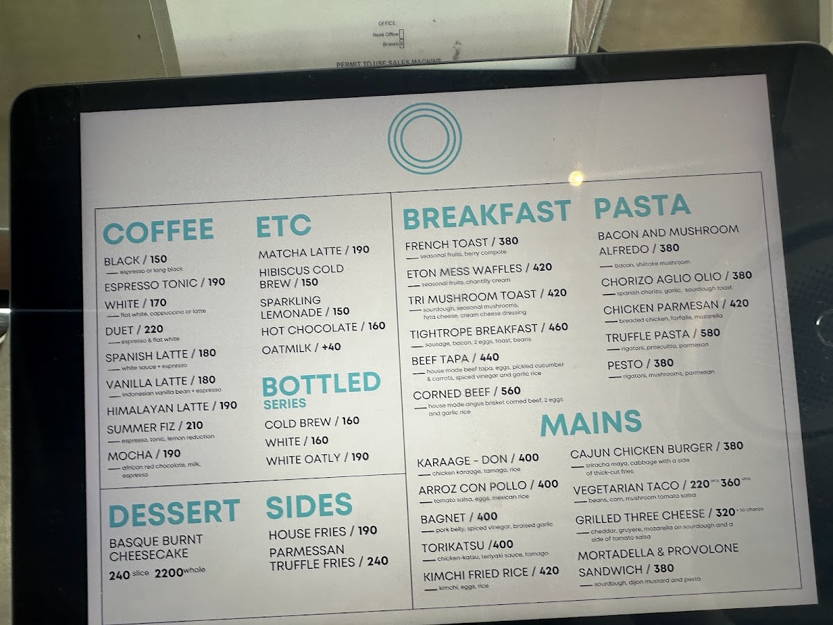 Tightrope Coffee One Paseo - 1