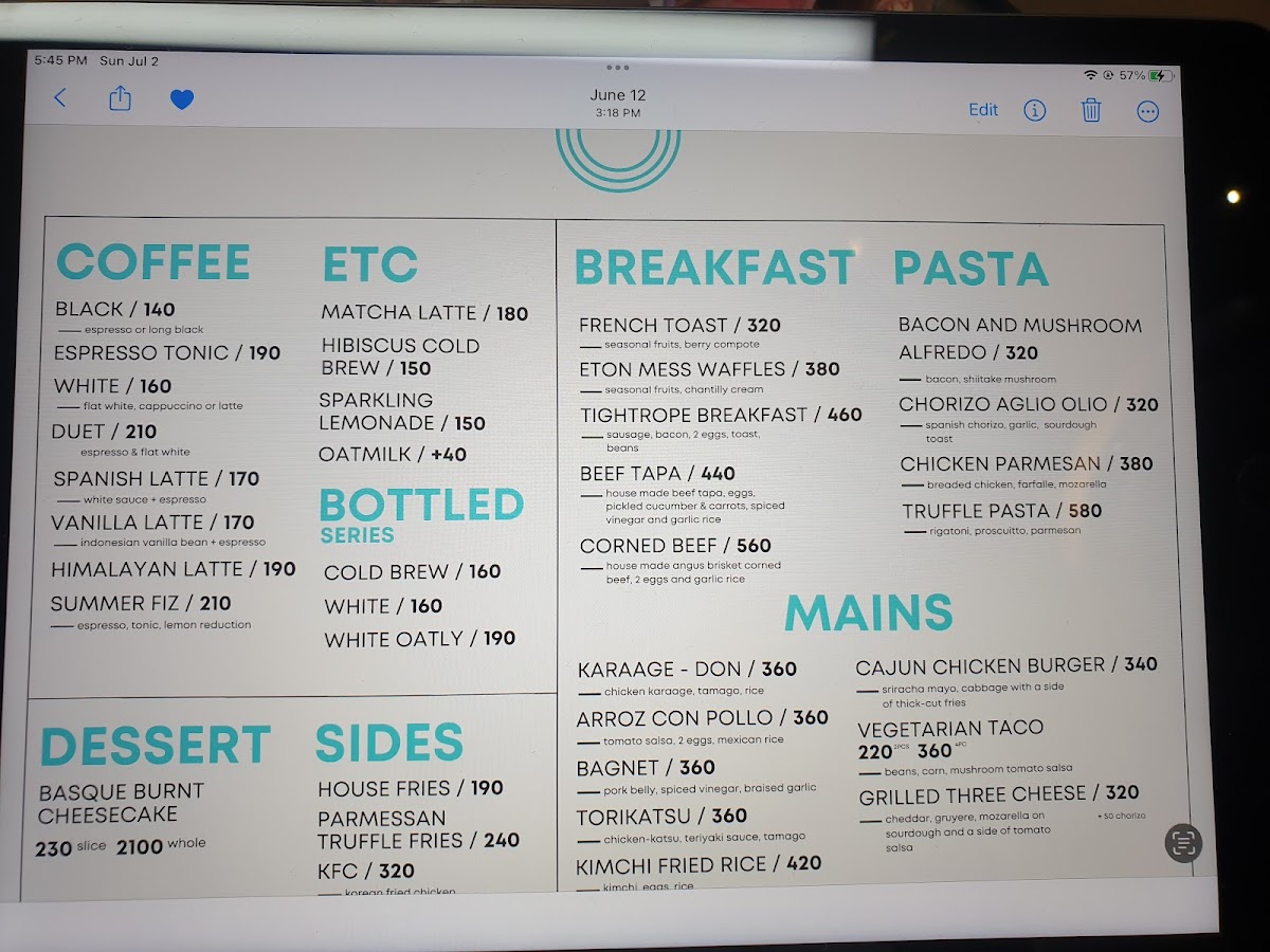 Tightrope Coffee One Paseo - 7