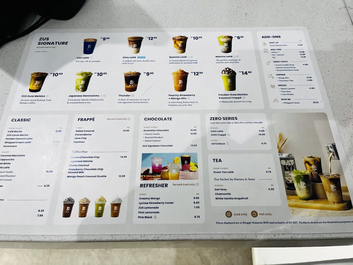 ZUS Coffee - Cameron Centrum - 1