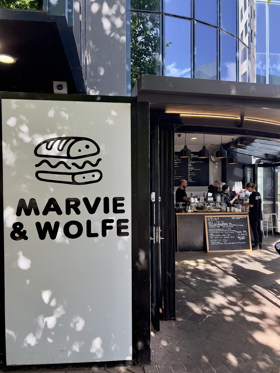 Marvie and Wolfe - Cafe