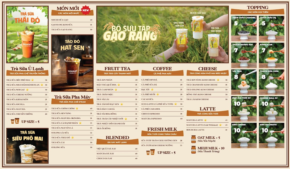 Nougat Coffee & Tea - 1