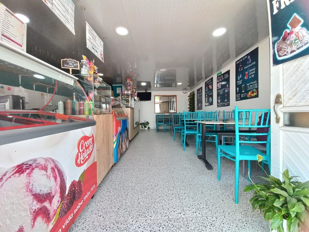 Frutería, heladería y café Umba,el placer de lo natural