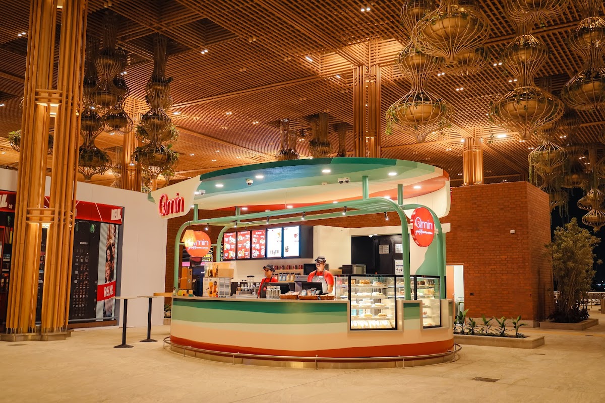 Qmin Cafe at T2 Airport Bengaluru