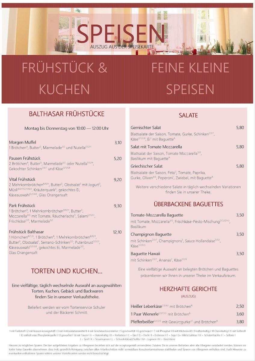 BALTHASAR Café | Bistro im Schloss Werneck - 2