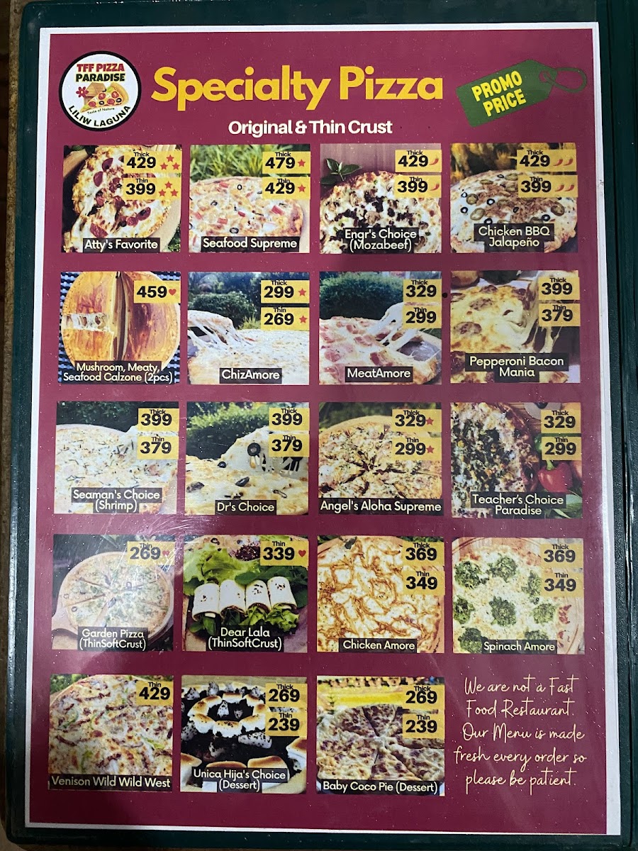 Paradise FarmFresh (formerly TFF Pizza Paradise) - 1