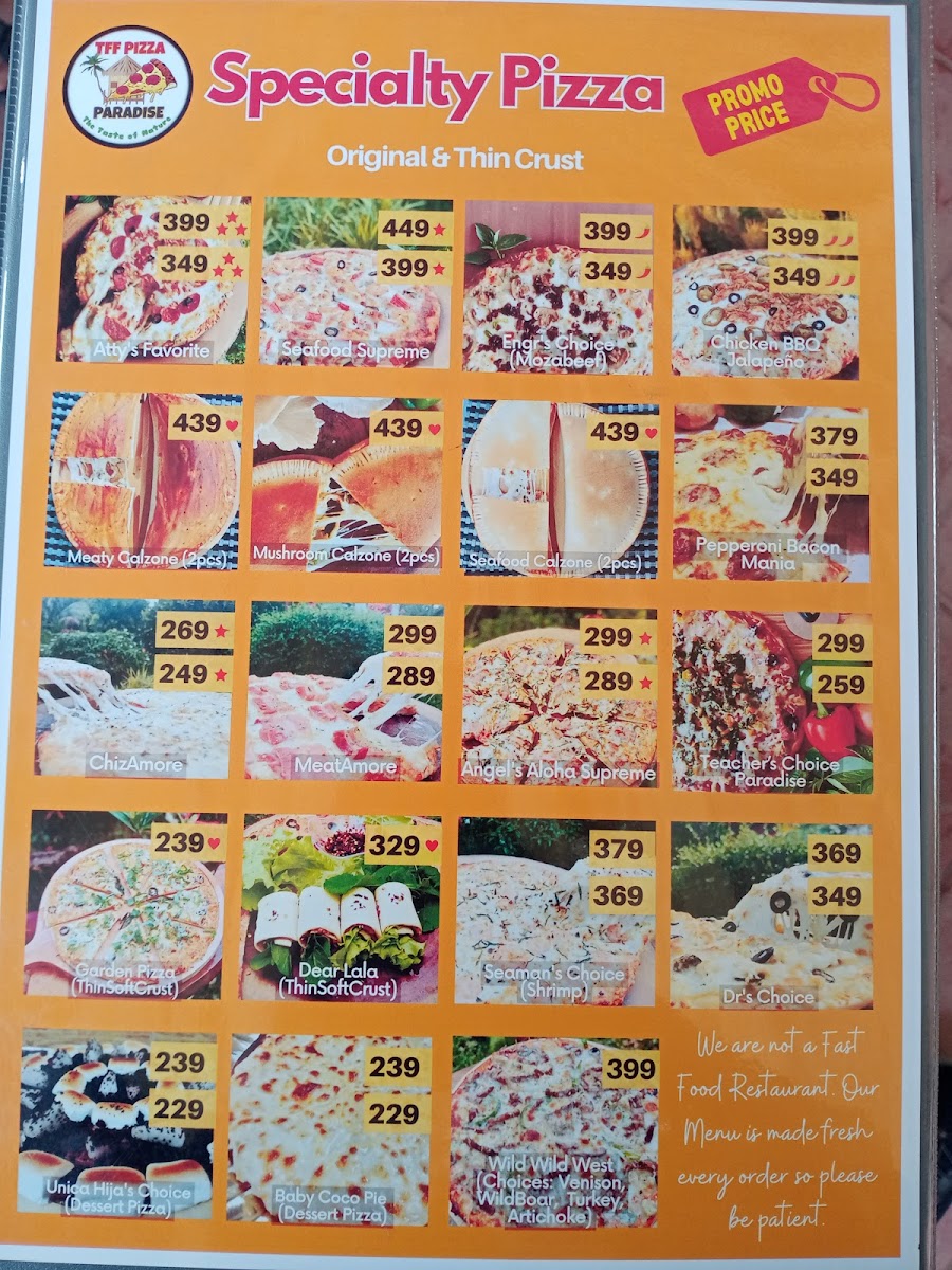 Paradise FarmFresh (formerly TFF Pizza Paradise) - 9