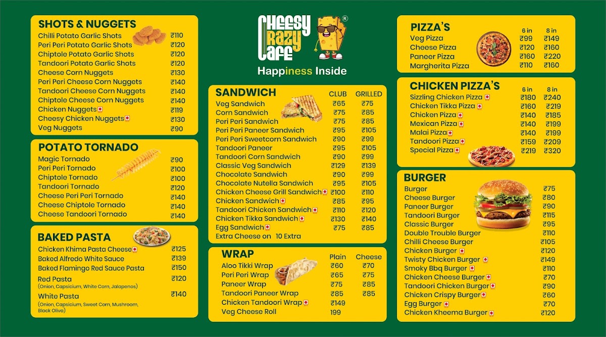 RASRA Cheesy Crazy Cafe -, Anantapur - 1