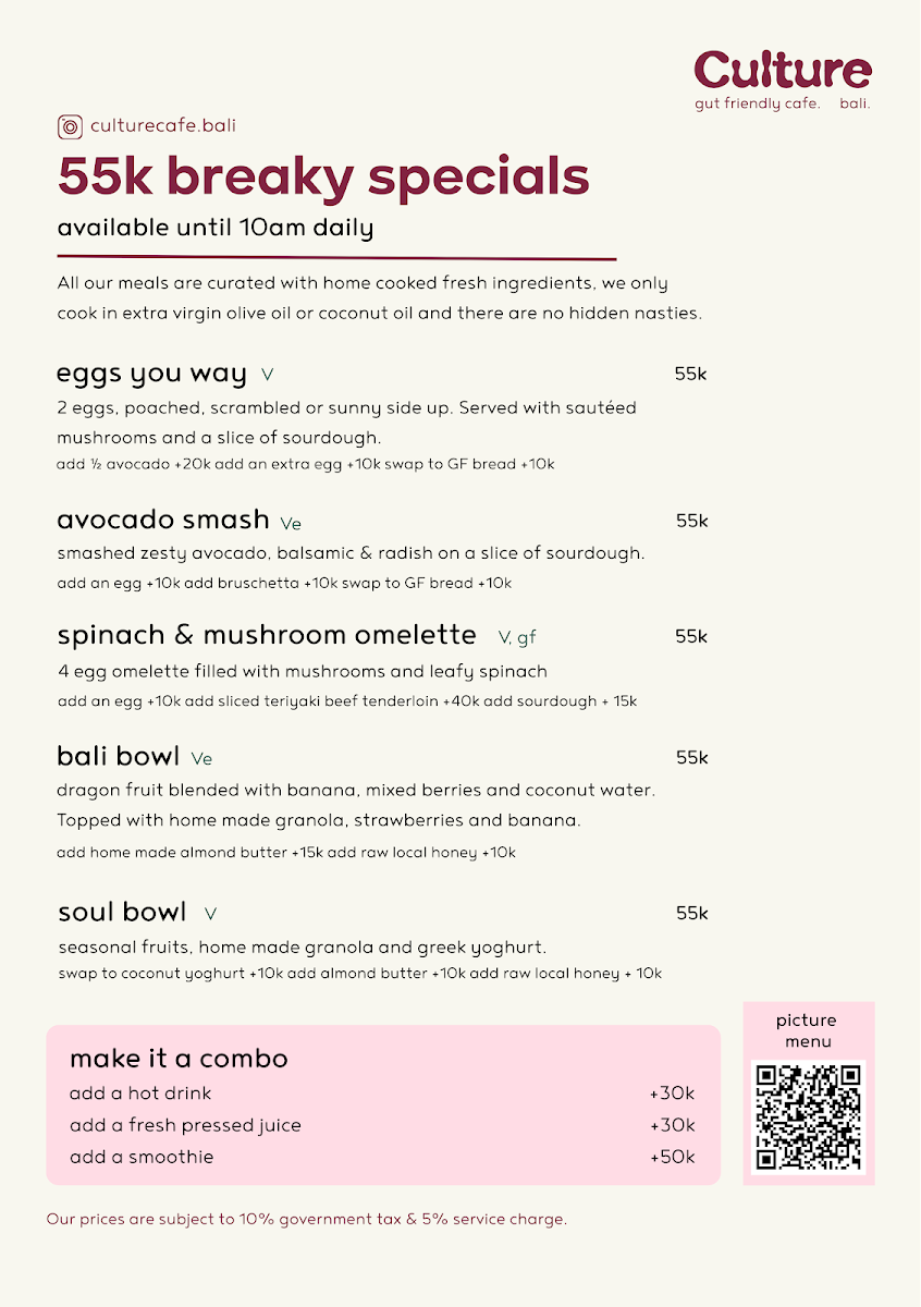 Culture Cafe Canggu - 1