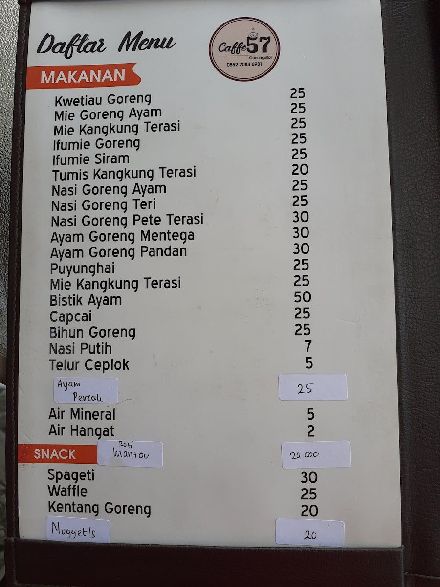 Cafe 57 / JANJI JIWA 738 / LIMAU - 1