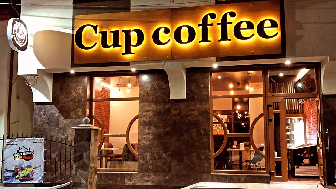 Cup coffee