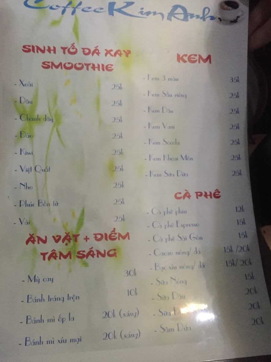 Cà Phê Kim Anh - 4