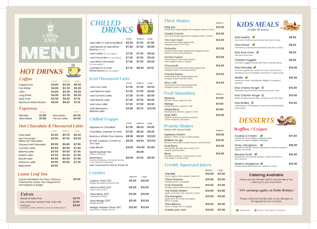 The T-Spoon Cafe Eastern Creek - 1