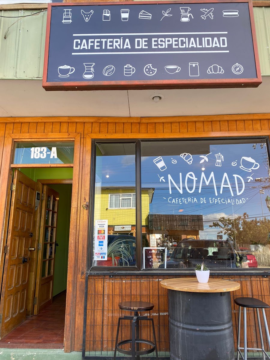 Nomad coffee, Puerto Natales